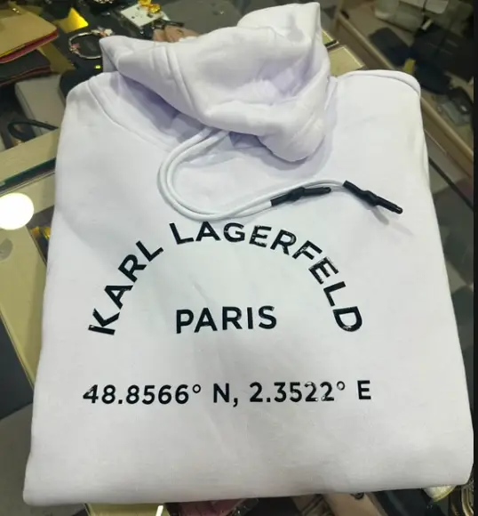 Sudadera con Capucha Karl Lagerfeld Paris Coordinates
